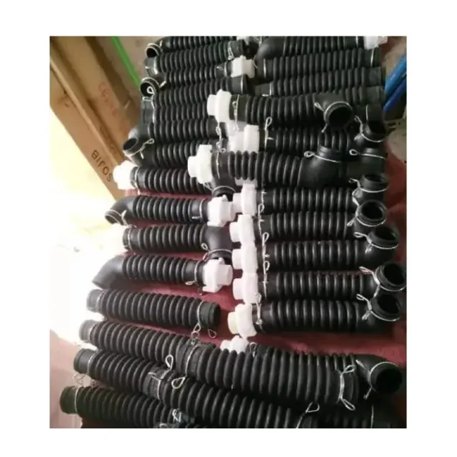flexible rubber drain hoses commonly used for LG and Samsung automatic washing machines