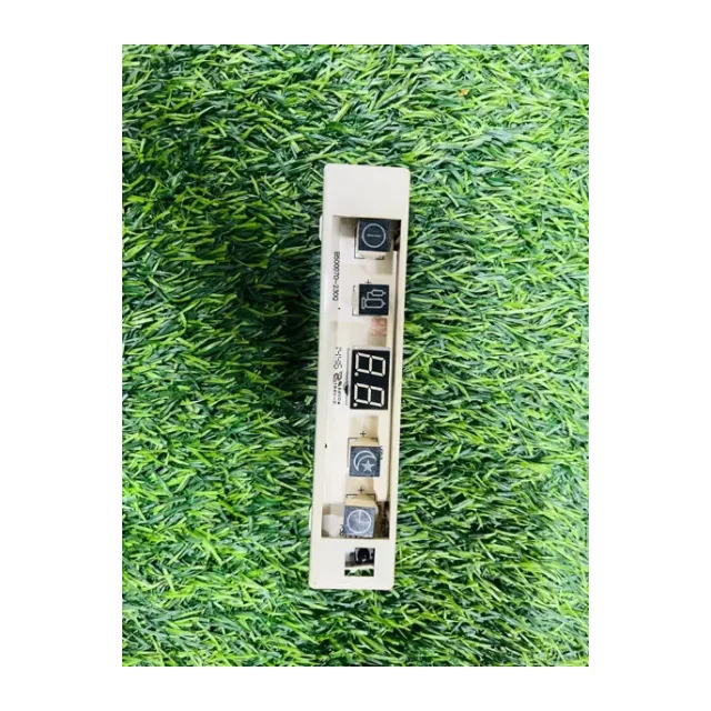 air conditioner display and control panel module, featuring a digital display