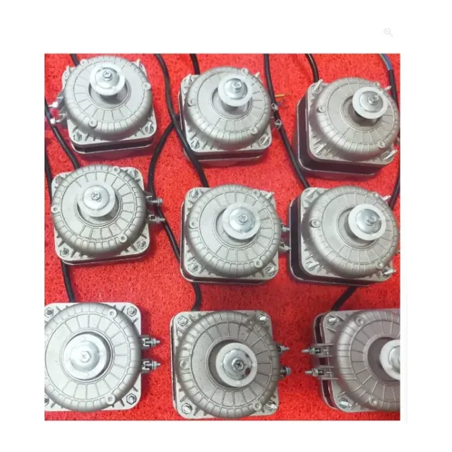 YZF-type shaded pole fan motors, commonly used for refrigerator or freezer condenser cooling