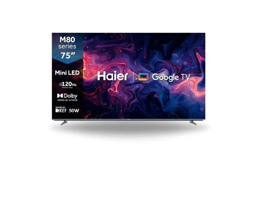 Haier 75 Inch 4K Mini LED  Google TV (H75M80FUX)