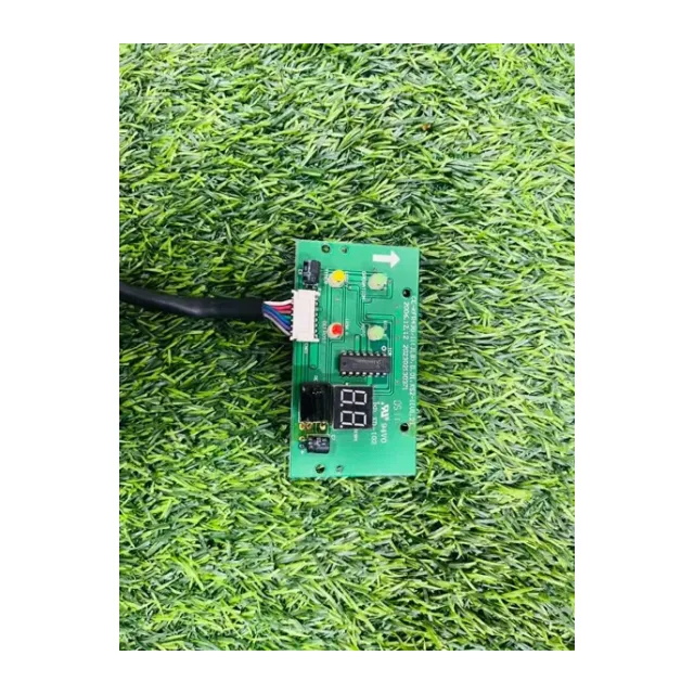 XD-102 LCD Display Board, which is a printed circuit board typically used for industrial applications or appliances, such as spot welding controllers or heater thermostat controls
