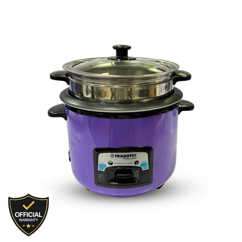 Transtec 1.8 Liters Rice Cooker (Prime Purple TRCHS)