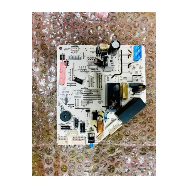 indoor power control board or printed circuit board (PCB) designed for a split air conditioner unit.