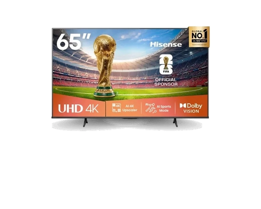 Hisense 65 Inch 4K UHD VIDAA Smart TV (65A6Q)