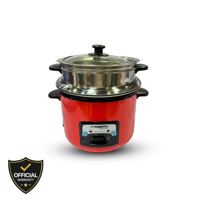 Transtec 1.8 Liters Rice Cooker ( Prime Red TRCHS)