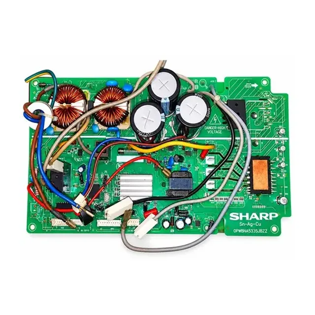 Sharp Air conditioner (AC) inverter outdoor control circuit board (PCB) 2Ton