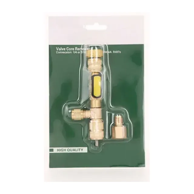 Factory self-pin valve core safety disassembly tool refrigeration tool without refrigerant replaceable valve co