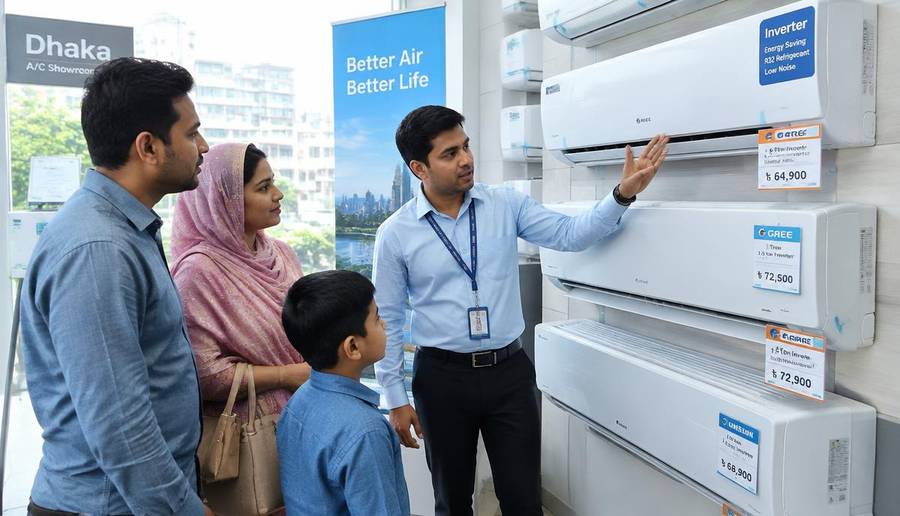 AC Price in Bangladesh — কেনার আগে দাম কীসে নির্ভর করে